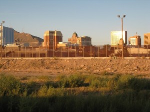 IMG_0475 Looking at El Paso and the fence that divides the countries
