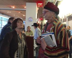 Being silly with Patch Adams, Performing the World 2014