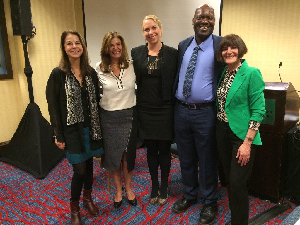Colette Diaute, Ana Iddings, Eliza Butler, David Cherry, me